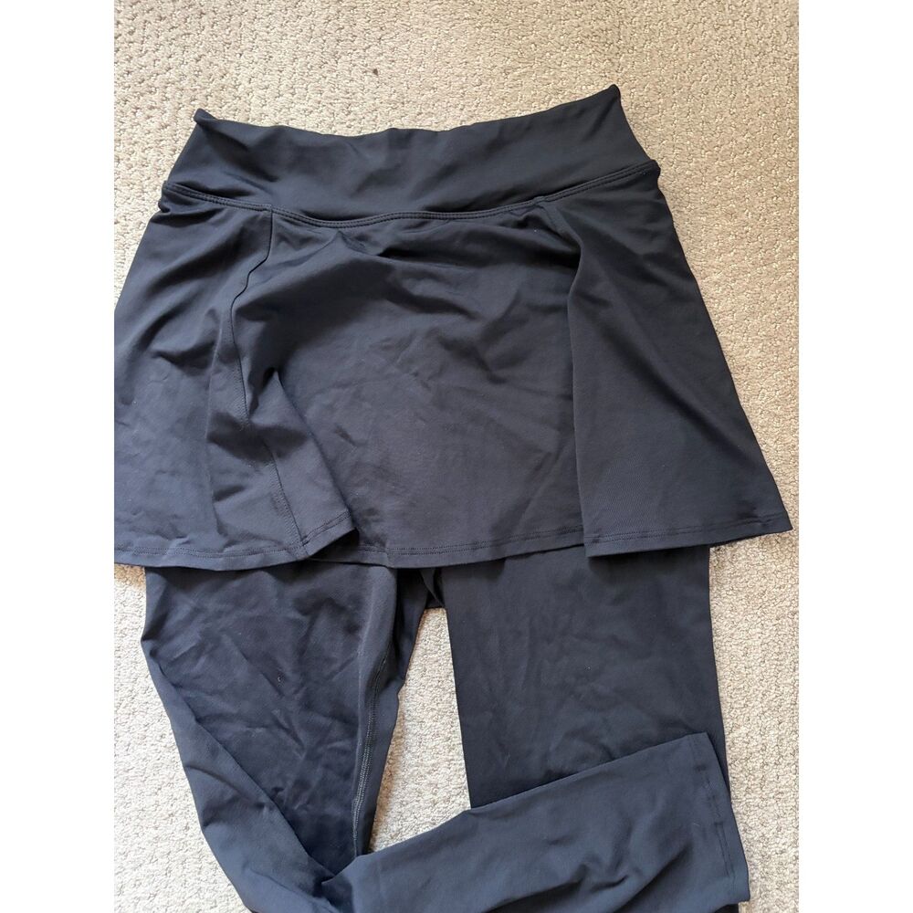 Dona Jo Tennis Pickleball Activewear Modest Casual Versatile Skirted Leggings